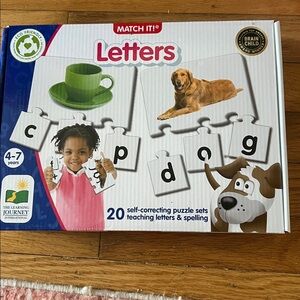 The Learning Journey Match It! Letters Puzzle Set